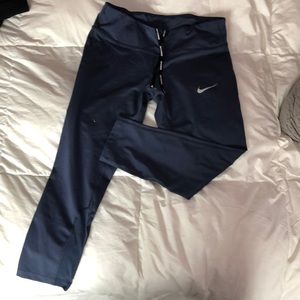 Nike blue workout leggings
